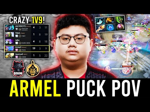 "ARMEL WTF 1V9 PUCK POV against MONGOLZ in DLEAGUE FINALS!"