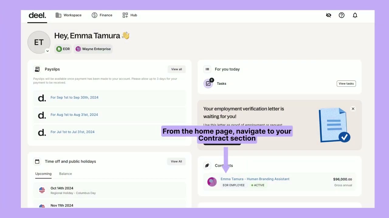How to Download the Employee Agreement Contract PDF | Deel