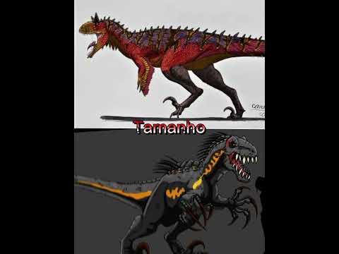 Carnoraptor VS Indoraptor ep 11 temp 2 torneio dos híbridos