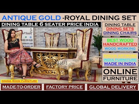 YT1026 Premium Dining Sets with Crockery Units & Dressers at Wholesale Price Video