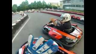 preview picture of video 'Go-kart Vicenza KartIndoor with Go Pro helmet cam'