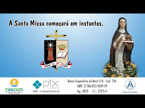 30/07/2021 - 19h00 - Missa em Ação de Graças Jubileu de Diamante da Diocese de Uberlândia!