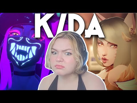 FIRST TIME REACTING TO K/DA - POP/STARS, THE BADDEST, MORE OFFICIAL MVs