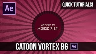 Quick Tutorials: Create a Cool Cartoon Vortex Background in After Effects