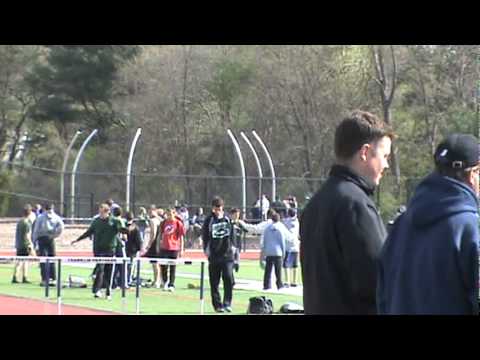 R01 MHS Boys spring track 2012 400 m hurdles Franklin and Mansfi
