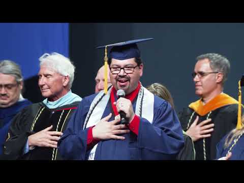 WGU 2023 New Orleans Bachelor's Commencement - National Anthem Sang by Javier Perez