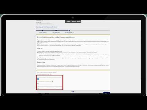 Department of Revenue - Filing Sales Tax Returns