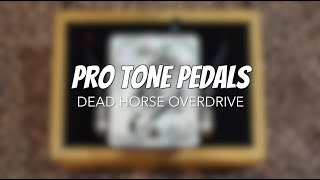 Video thumbnail for Pro Tone Pedals Dead Horse Overdrive Guitar Effects Pedal Demo by Pedal of the Day