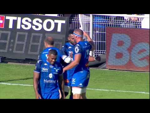 TOP 14 - Essai de BOTITU (CO) - Castres Olympique - Biarritz Olympique - J07 - Saison 2021/2022