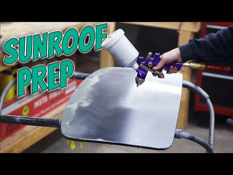 1989 CRX Rescue Part 15 - Sunroof Prep