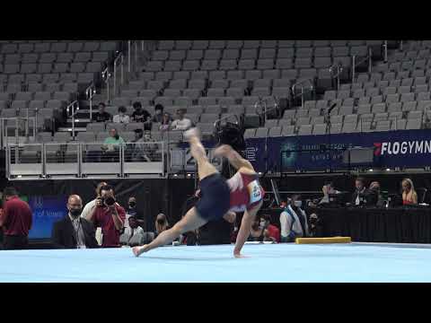 Sam Mikulak - Floor Exercise - 2021 U.S. Gymnastics Championships - Senior Men Day 2