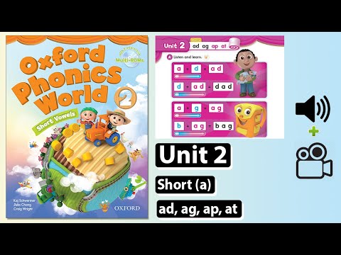 Oxford Phonics World 2 - Unit 2: Short a (ad, ag, ap, at)