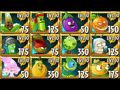 All Premium Plants Power-Up! in Plants vs Zombies 2