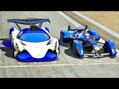 Devel Sixteen GTR vs Red Bull X2010 - Spa