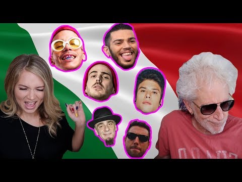 AMERICANS FIRST TIME REACTING TO ITALIAN RAP ft. MY DAD | Worldwide Wednesdays EP. 1