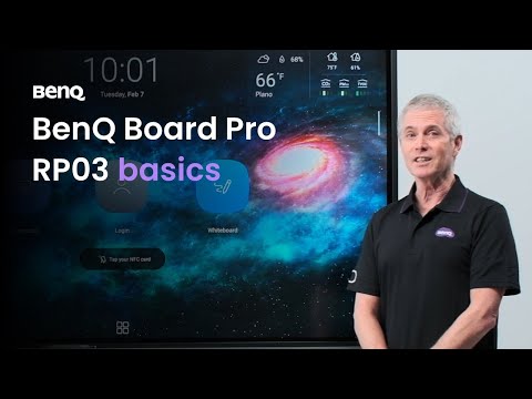 BenQ Board Pro RP03 basics | BenQ Education