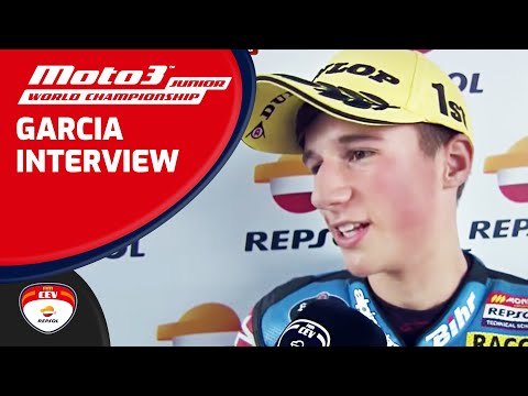 Sergio Garcia winner Moto3™ race 1 (Spanish) FIM CEV Barcelona