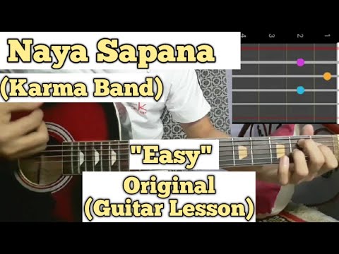 Naya Sapana - Karma Band | Guitar Lesson | Easy Chords |
