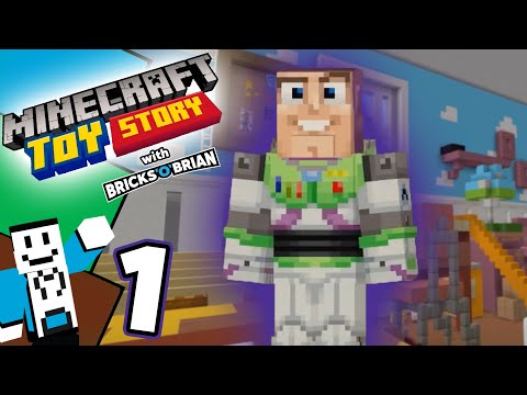 Exploring Andy's Room! - The Toy Story Minecraft Map Showcase with Bricks 'O' Brian