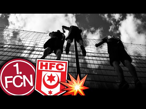 The friendly match riots between Halle and Nuremberg...