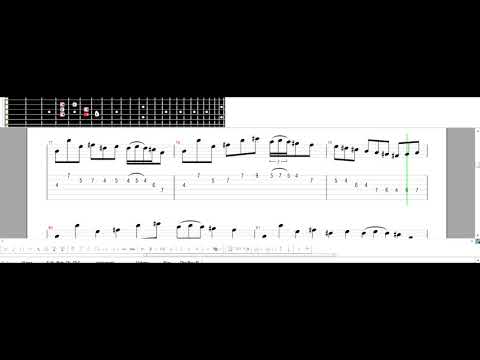 John Petrucci Glasgow kiss (guitar Tabs & Notes)