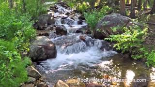 Relaxing Nature Sounds- Meadow Waterfall For Meditation-White Noise-Sleep-Study
