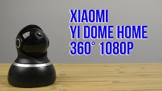 YI Dome Camera 360° Black (YI-93006) - відео 1