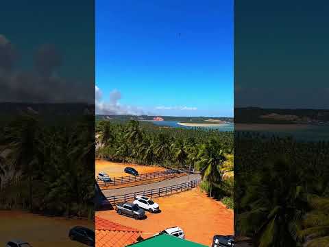 Mirante do Gunga 🌴🇧🇷 | La vista más impresionante de Alagoas #Alagoas #Brasil #Travel #Shorts