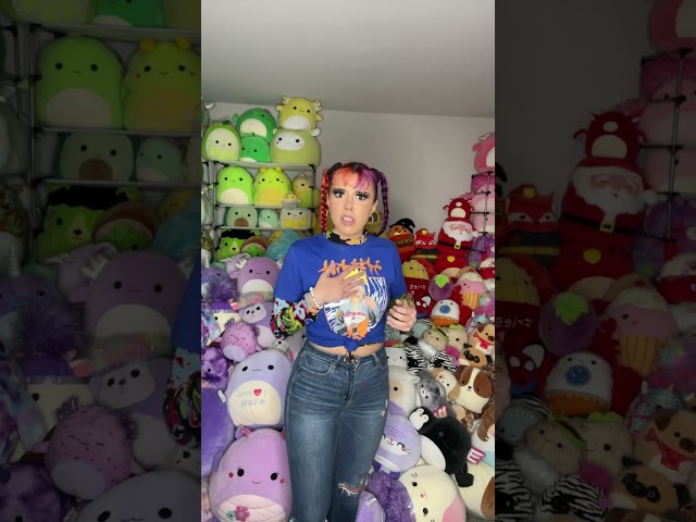 Vídeo relacionado con Squishmallows SQCR08593 Drow el dragón 30 cm, Peluche Oficial de Jazwares, Supersuave