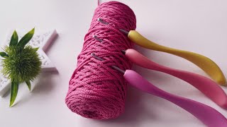 Amazing Super Easy Crochet Pattern! How to Crochet Half Double Stitch in Under 5 Minutes!