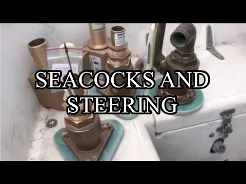 Contessa 26 Refit ep.8 - Cockpit Drains, Steering and Finishing the Bilge