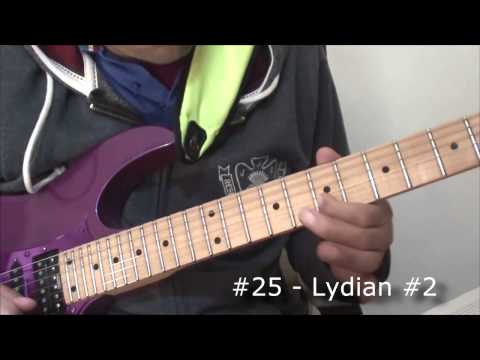 50 Shades of Modal Scales - Lydian Shades - Licks #23-31