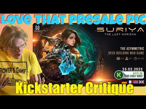 Suriya : The Last Horizon - A-symetric Deckbuilding= YES! - Kickstarter Critique Review