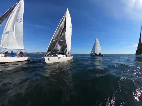 R5 (1 of 2) - start - 2024 J80 North American Championship