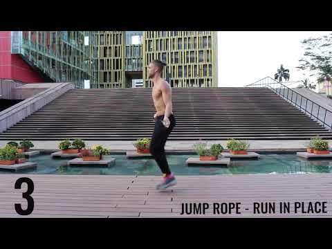 Skákání přes švihadlo - cvičení na 10 minut