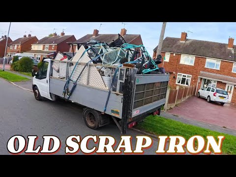 old scrap iron scrap for cash #recycling #support