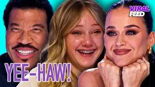 The BEST Country Style Auditions On American Idol 2024! | VIRAL FEED