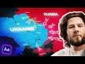 How To Make Documentary Video Editing Style Map Animation After Effects Tutorial
