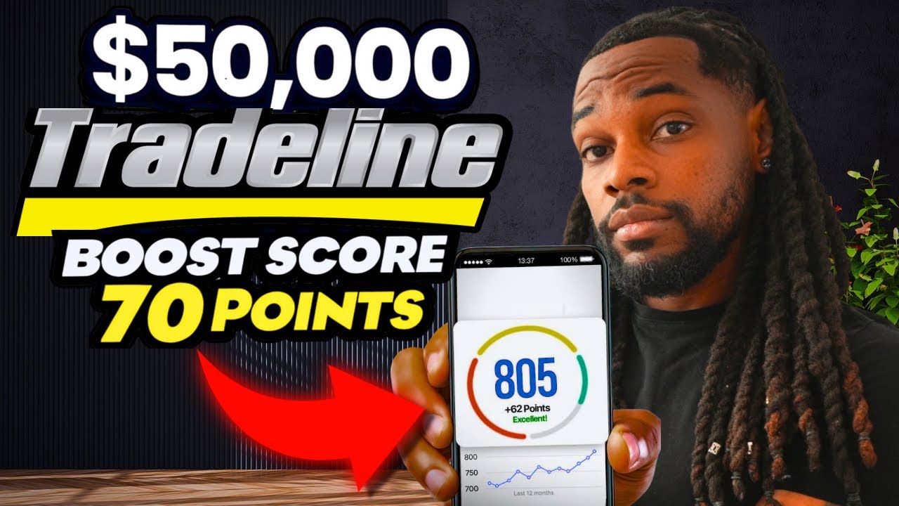 Increase Your Credit Score +70 Points With This $50,000 Tradeline