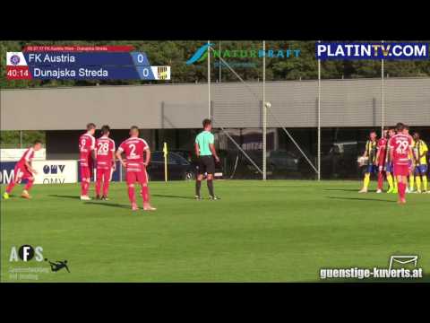 05.07.17 FK Austria Wien - Dunajska Streda - Highlight  (1. HZ / 40:22) am 05.07.2017 19:14