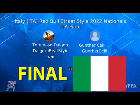 Daigoro vs Gunther Celi | FINAL ITALY REDBULL STREET STYLE RBSS 2022 FREESTYLE FOOTBALL