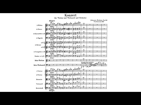 Brahms: Concerto for Violin and Cello in A minor, Op. 102 [Meneses/Mutter]