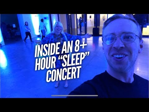 Sleep by Max Richter: LIVE Concert VLOG in NYC | Nick Gray