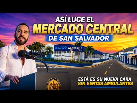 Esta es la nueva cara del mercado central libre de ventas en El Salvador 