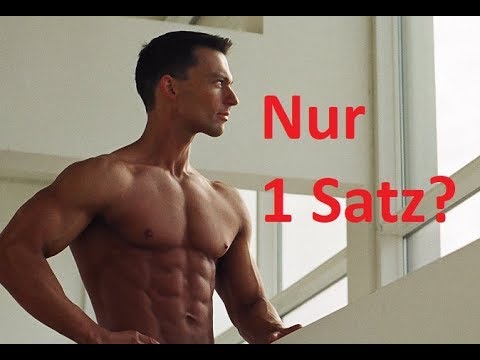 Muskelaufbau mit 1 Satz oder mehrere pro Übung ?   Economic Training