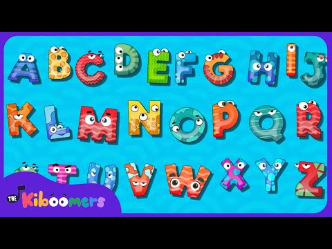 Alphabet Song - The Kiboomers Preschool Songs For Circle Time - ABC Phonics