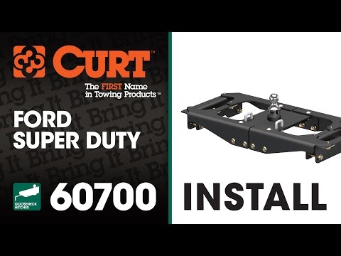 Gooseneck Hitch Install: CURT 60700 on a Ford Super Duty