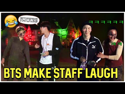 BTS Making BigHit Staff Laugh So Hard