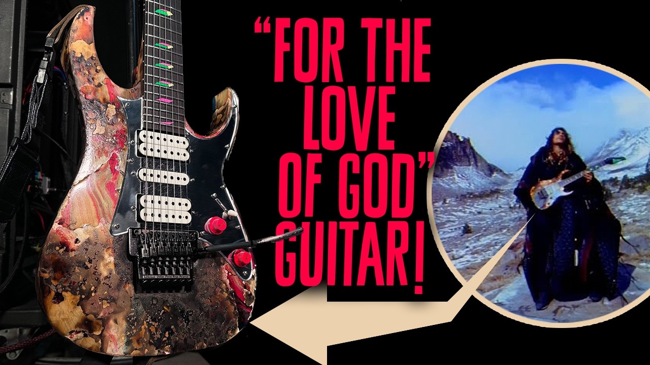 Steve Vai's Iconic Guitar Returns! - YouTube