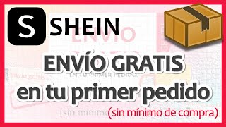 SHEIN 🛒📦 || Cuentas Nuevas 😃 ENVÍO GRATIS en tu PRIMER PEDIDO (Sin mínimo de compra)